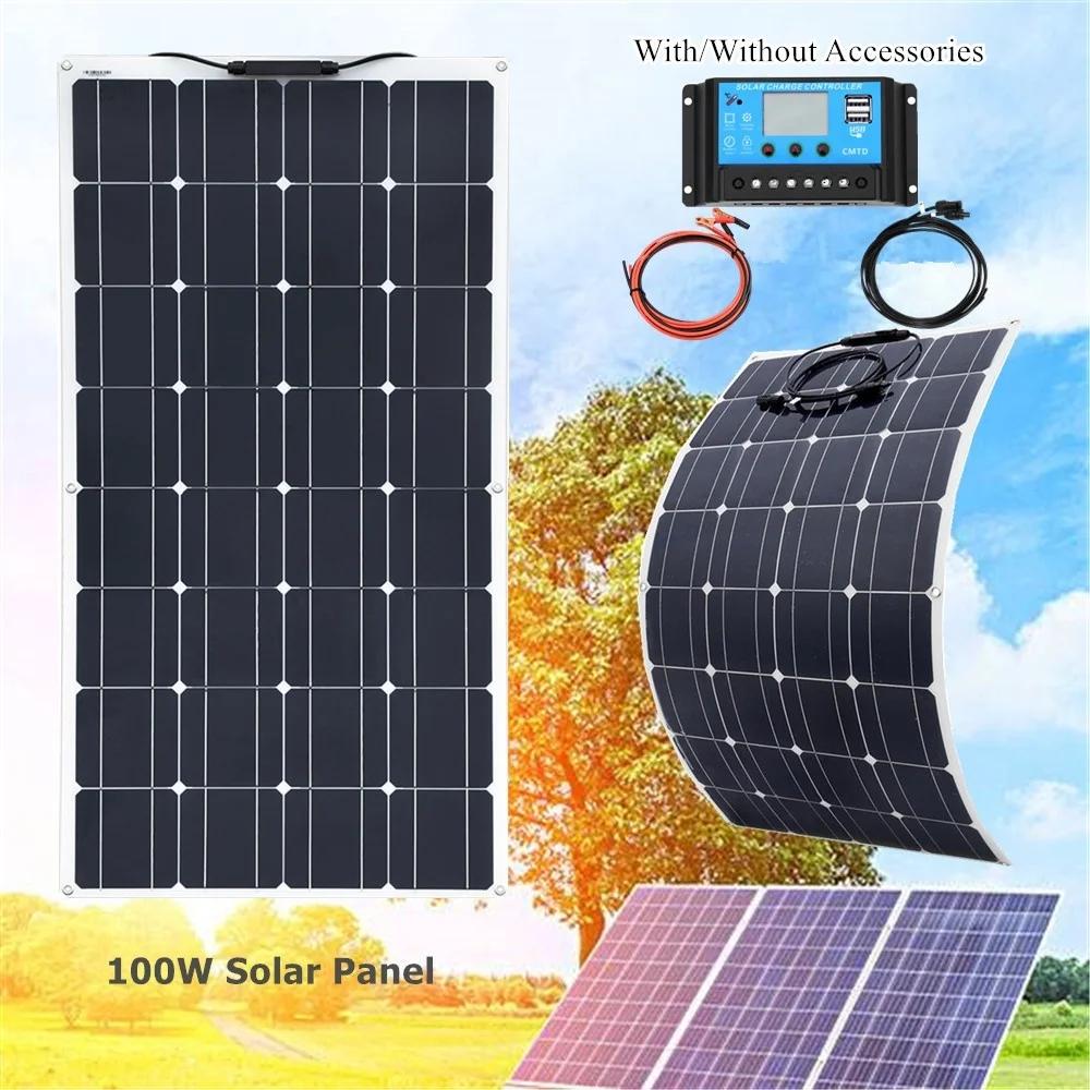 Xinpuguang Solar panel Kit camping 100 W ÷ ¾  г ŰƮ, ¾籤г ¾翭г 12v 100 w 120w 200W,  Ʈ RV ĳ ĳ Ʈ ͸